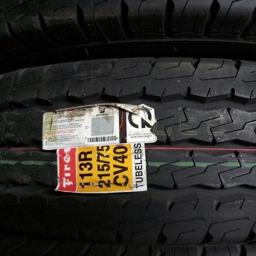 Vỏ lốp 225/70r15c 8pr firestone, vỏ lốp xe ô tô mercedes sprinter