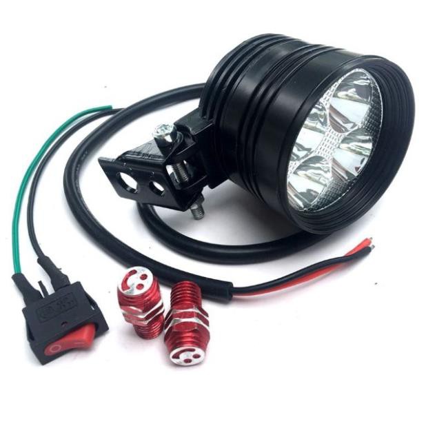 LẮP CHÂN GƯƠNG ĐÈN L4 3 CHẾ ĐỘ MỌI LOẠI XE MÁY, ĐIỆN
