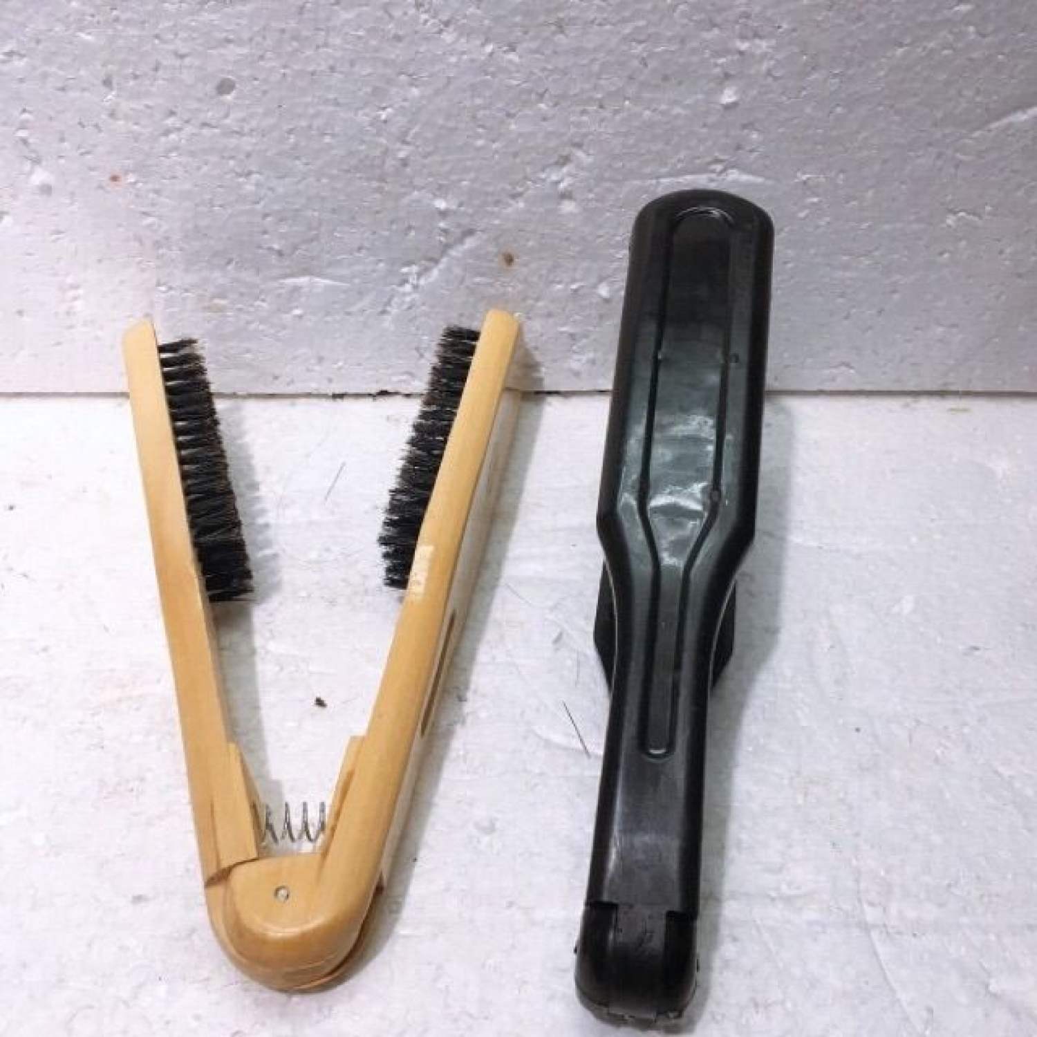 Lược kẹp tóc khi duỗi