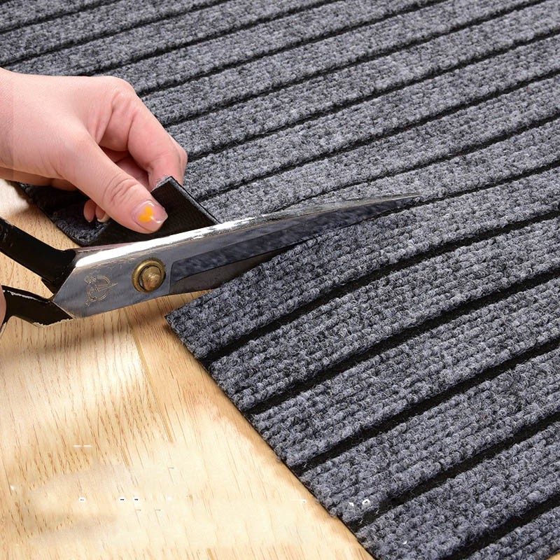 Thảm bếp vải polyester thấm nước chống trơn trượt phong cách hiện đại