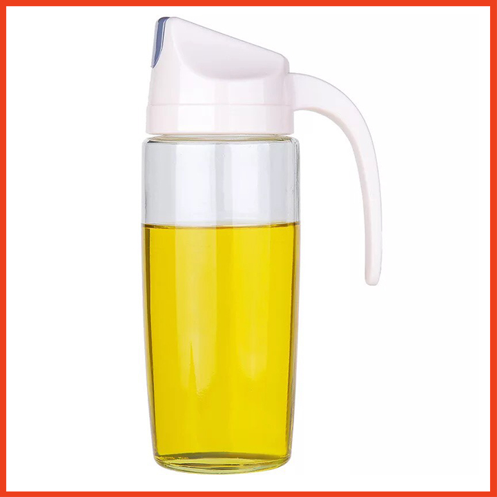 Chai đựng dầu ăn Bình rót dầu ăn thủy tinh 600ml, Bình đựng dầu ăn, gia vị nhà bếp, Lọ thuỷ tinh rót dầu giá rẻ