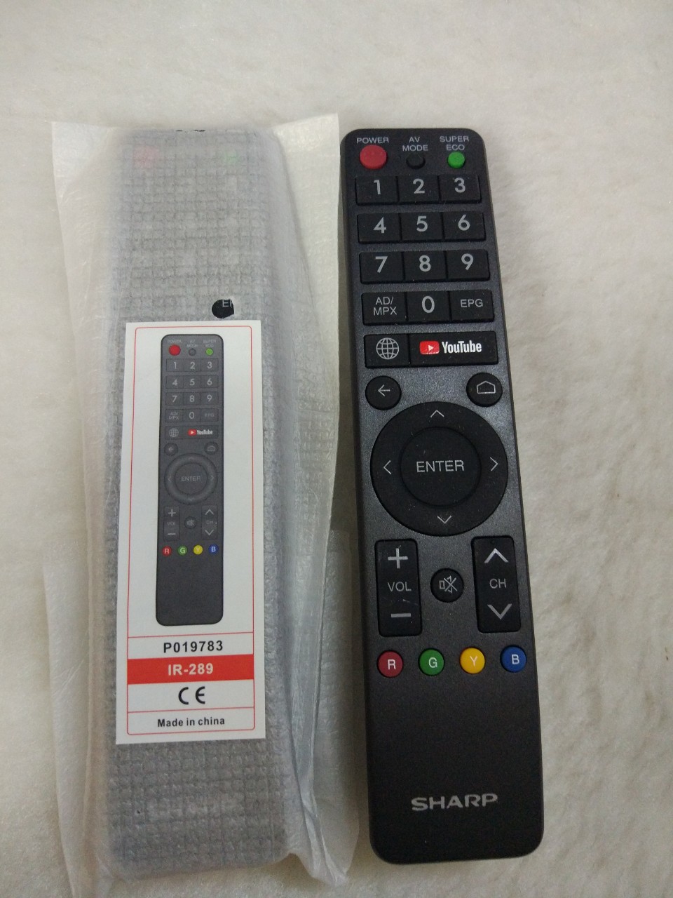Điêù Khiển Tivi Sharp IR-289 ( Hàng Cao Cấp )