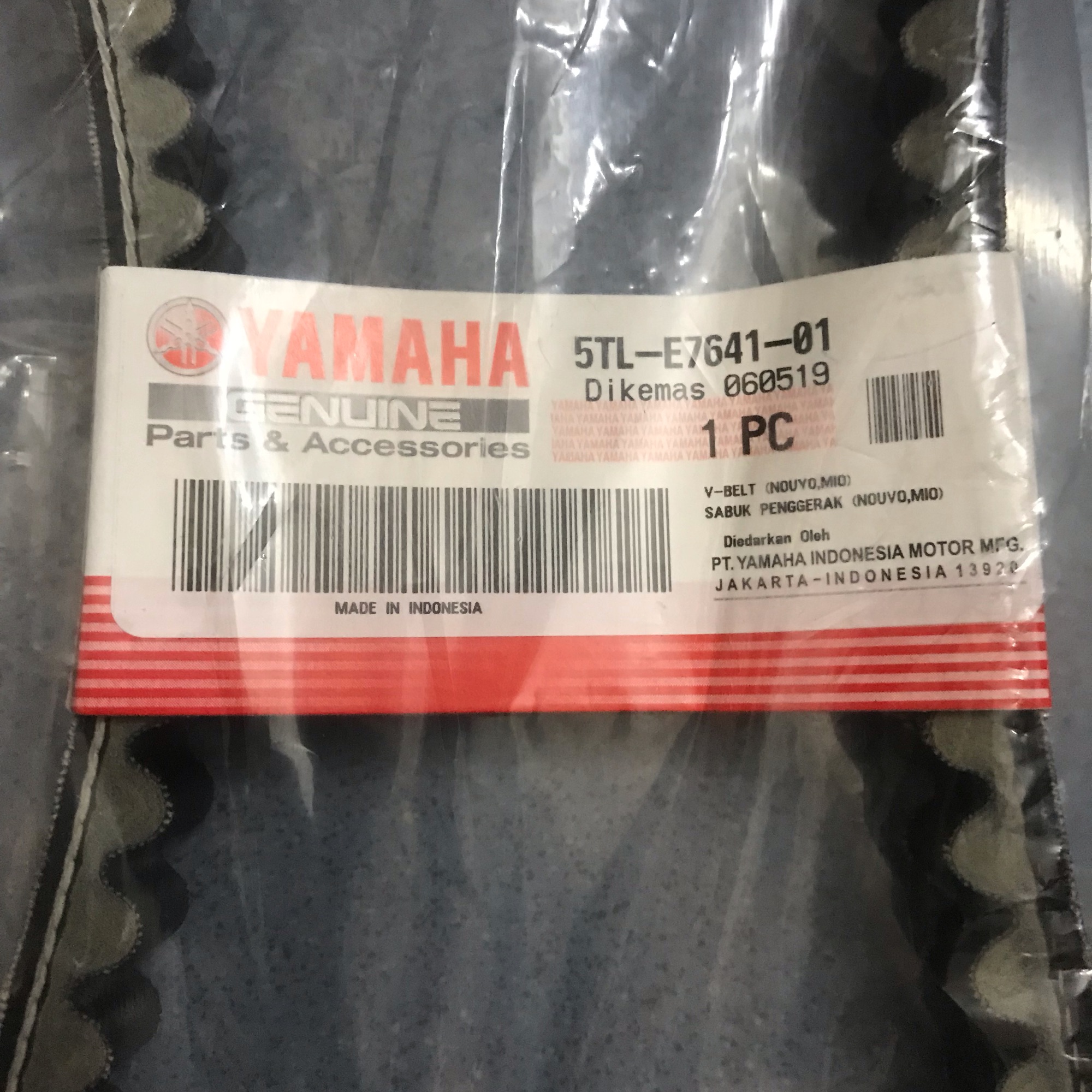 Dây curoa xe Mio/ Nouvo1-2-3 Zin