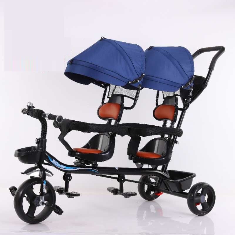 XE ĐẨY  ĐÔI 380 MÀU GHI CHO BÉ