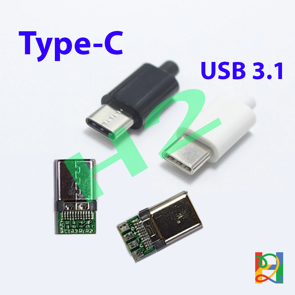 Đầu đực chân sạc nhanh USB 3.1 Type-C 24Pin (DIY)