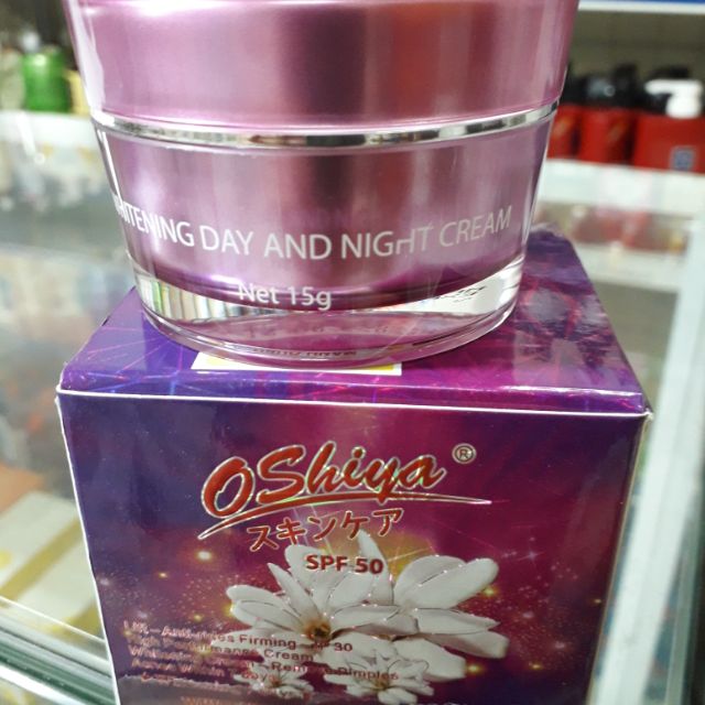 Kem Dưỡng Trắng Da OSHIYA Collagen-nhân sâm-HOA CÚC