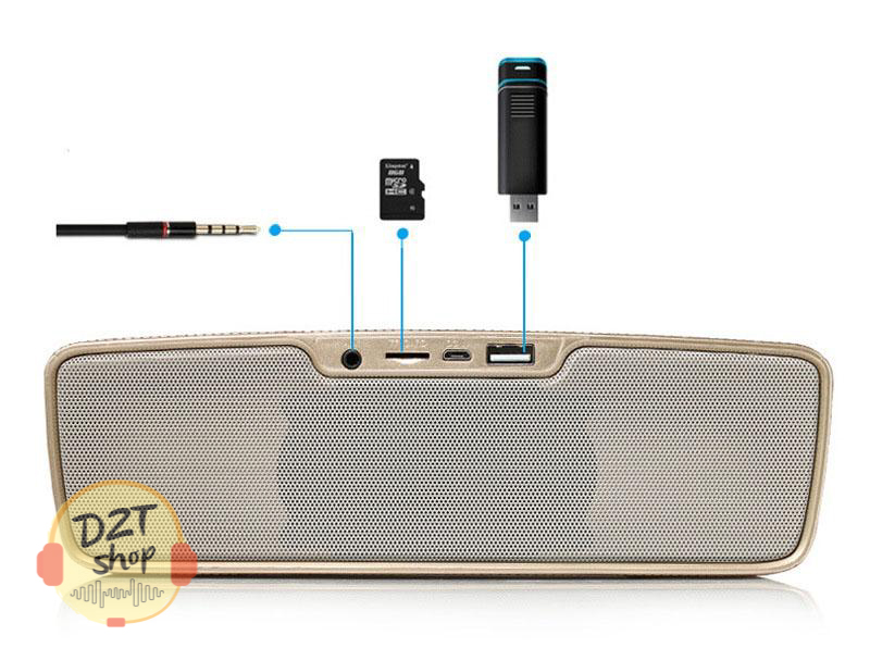 ( LOẠI XỊN NẶNG KÝ ) Loa Bluetooth Suntek S2025 Cao Cấp, Loa Bluetooth S2025 (Tích Hợp 2 Loa Tress 2 Inch) - PHỤ KIỆN D2T