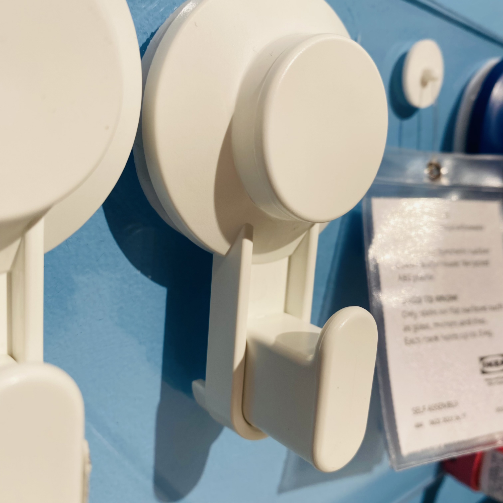 Bộ 2 móc treo đồ hút chân không Tisken IKEA