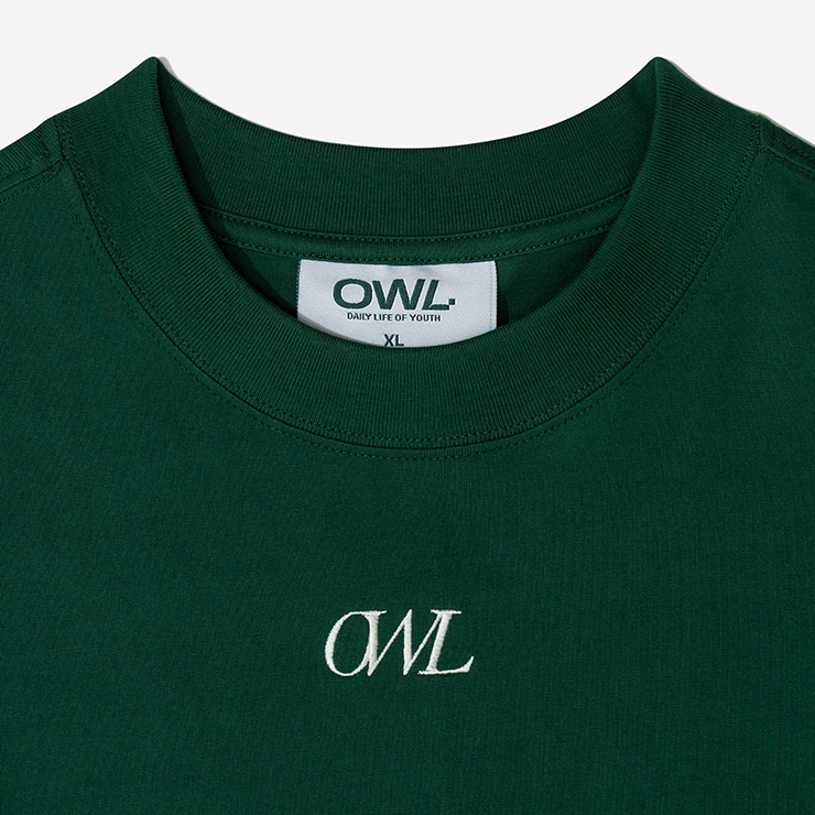 Áo thun Owlbrand Minitypo/Xanh lá