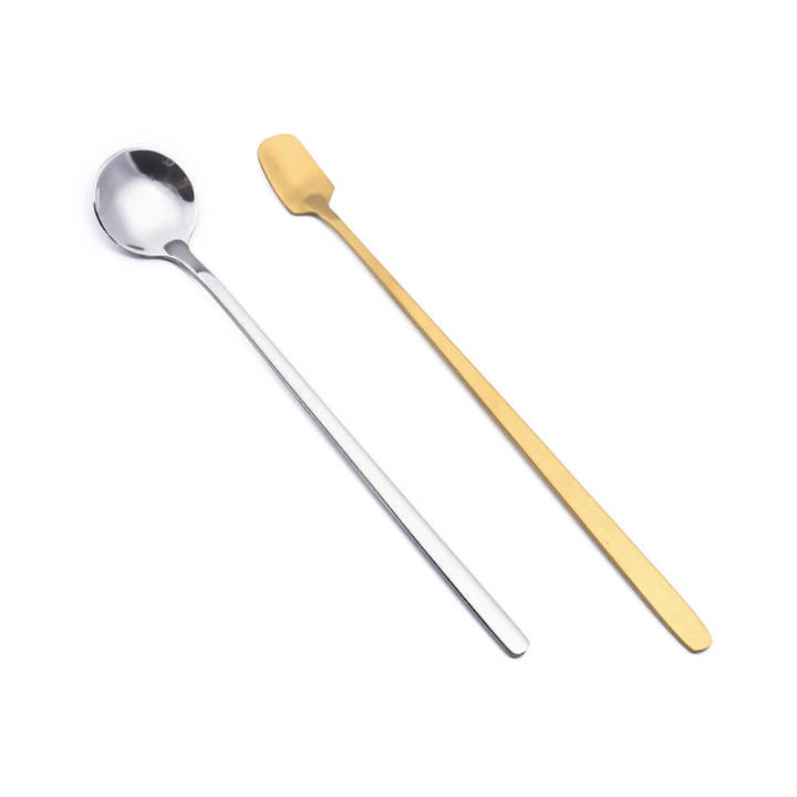 Thìa cafe, muỗng cafe, thìa uống trà, inox 304 cao cấp chống gỉ mạ vàng sang trọng, tinh tế, thìa dùng cho mọi gia đình MTC04 – JIASHI – top1shop