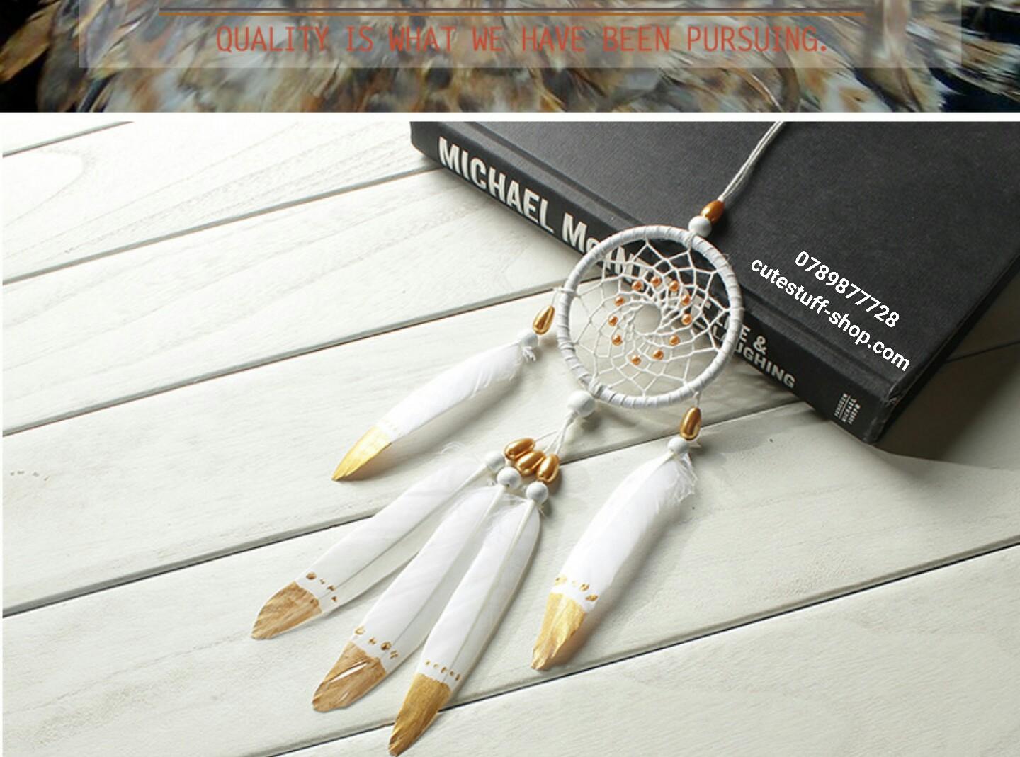 [HCM]Dreamcatcher Lưới Bắt Giấc Mơ Bạch Kim (Tặng kèm hộp)