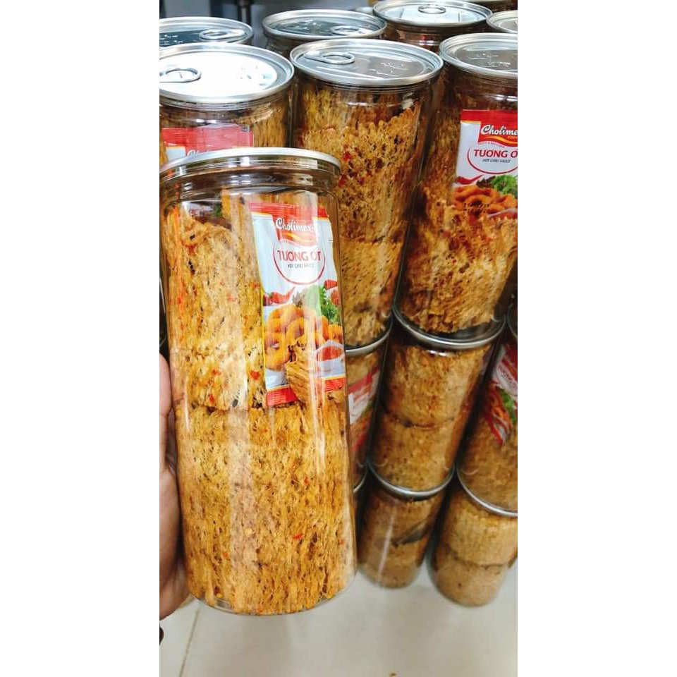 200GR Mực cán tẩm vị cay loại ngon