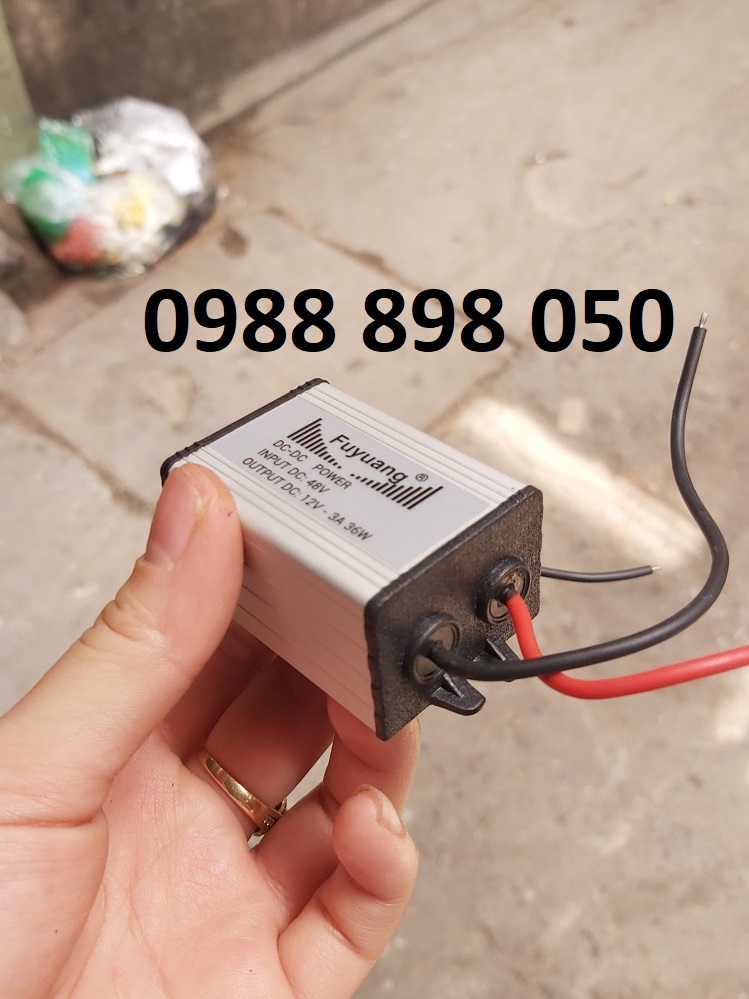Bộ chuyển nguồn 48V DC xuống 12V DC 3a 36w