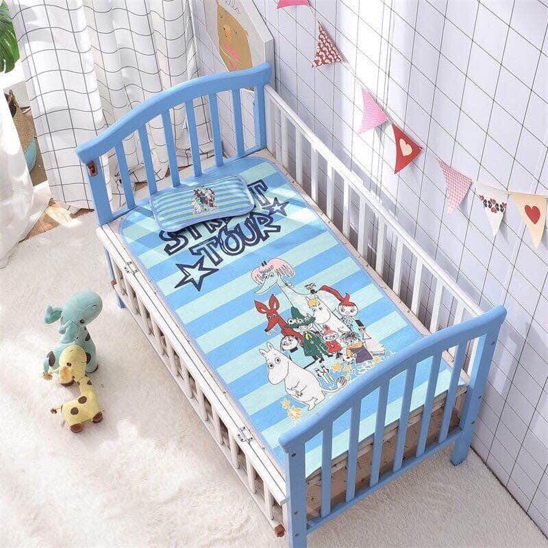CHIẾU ĐIỀU HÒA 3D KÈM GỐI THẢO DƯỢC cho bé yêu