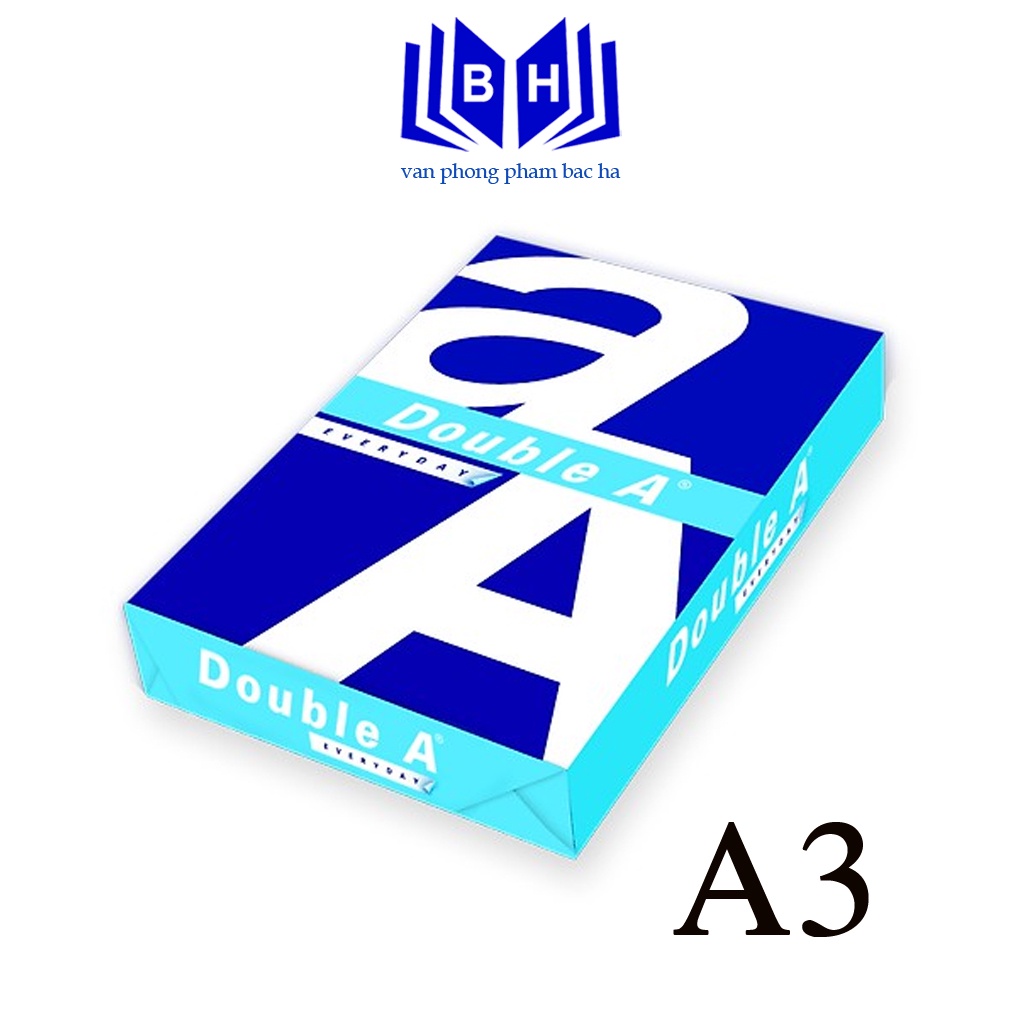 Giấy in double a đl 70gms, khổ a3 - a4 - a5 , giấy đẹp trắng dùng cho văn phòng công sở cửa hàng photo in ấn