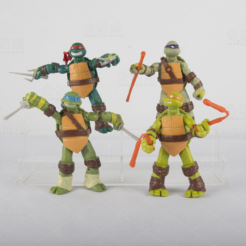 Mô hình 04 Nhân Vật  Ninja Rùa Cao 12cm