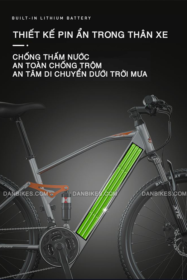 XE ĐẠP ĐIỆN THỂ THAO TRỢ LỰC  PHOENIX 999 MOUNTAIN (R26)