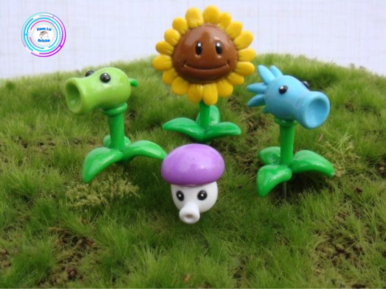 Bộ đồ chơi HOA QUẢ NỔI GIẬN (PLANTS VS ZOMBIES) (cỡ vừa)