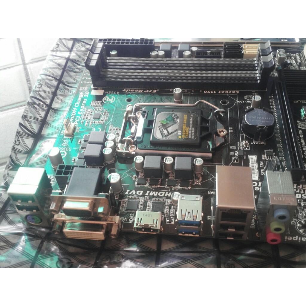 Main Giga B85 4 khe ram socket 1150