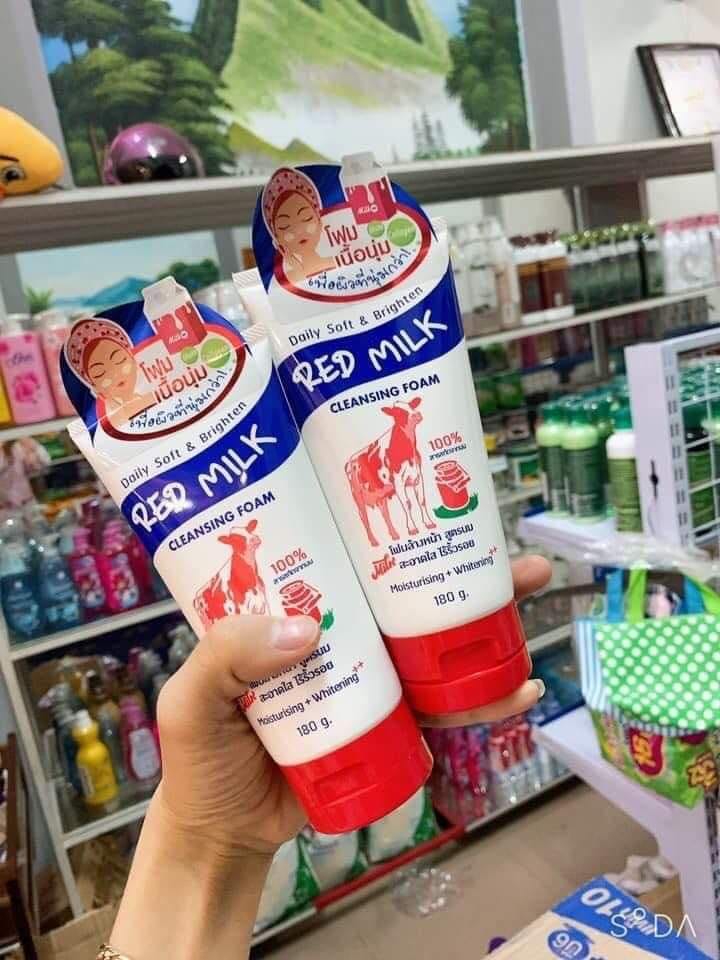 Sữa rửa mặt Red Milk ThaiLand 180G