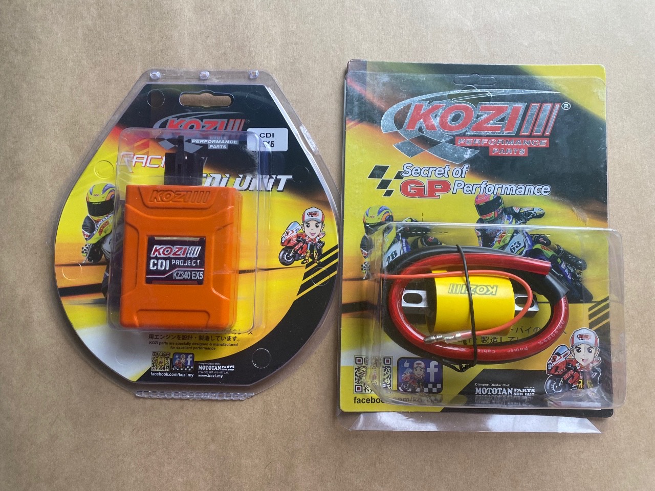 [HCM]Combo IC Kozi và Mobin sườn  Độ Dream Wave 100cc 5 Chân