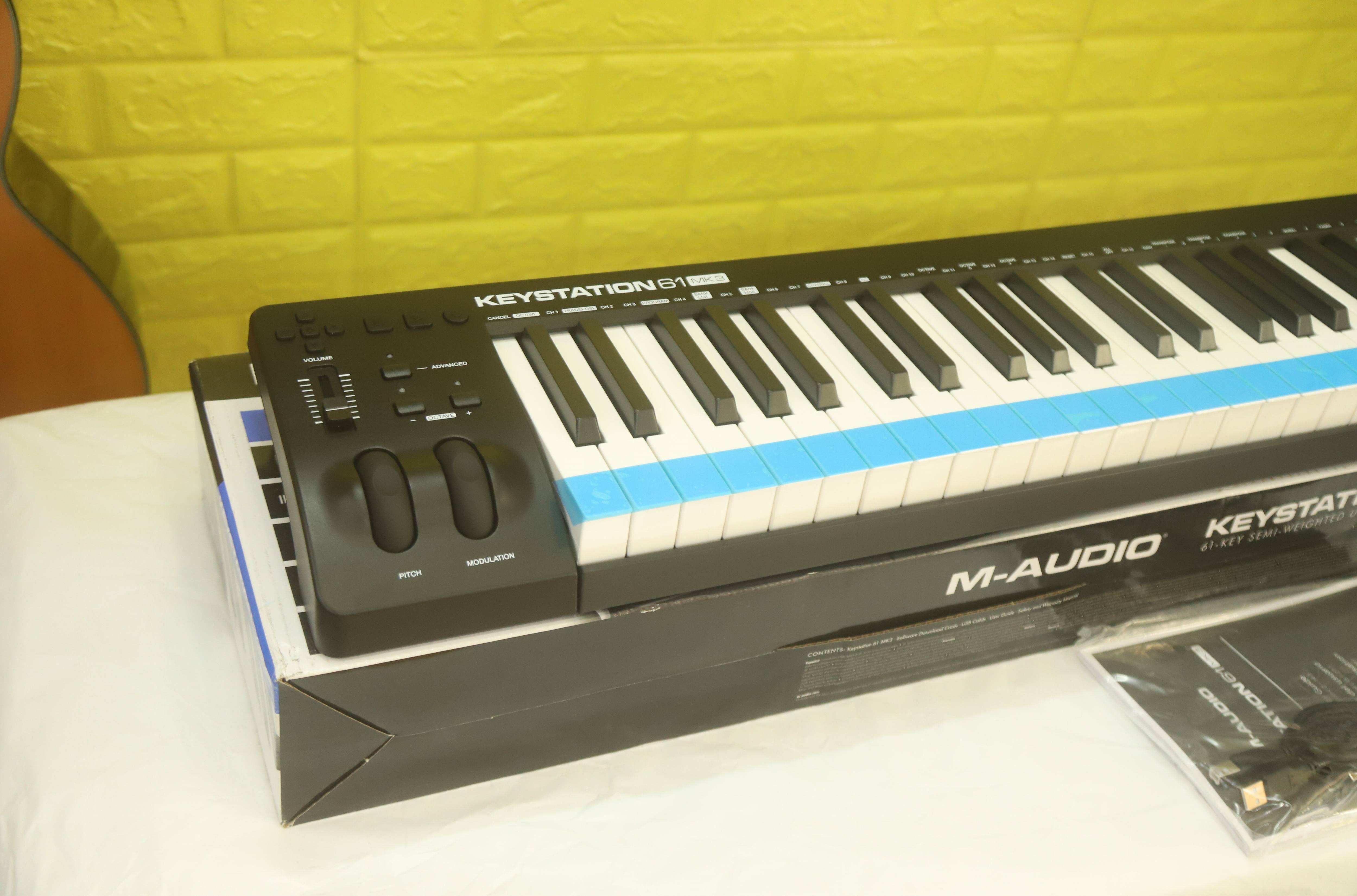 Đàn midi controller M-audio KEYSTATION 61 II