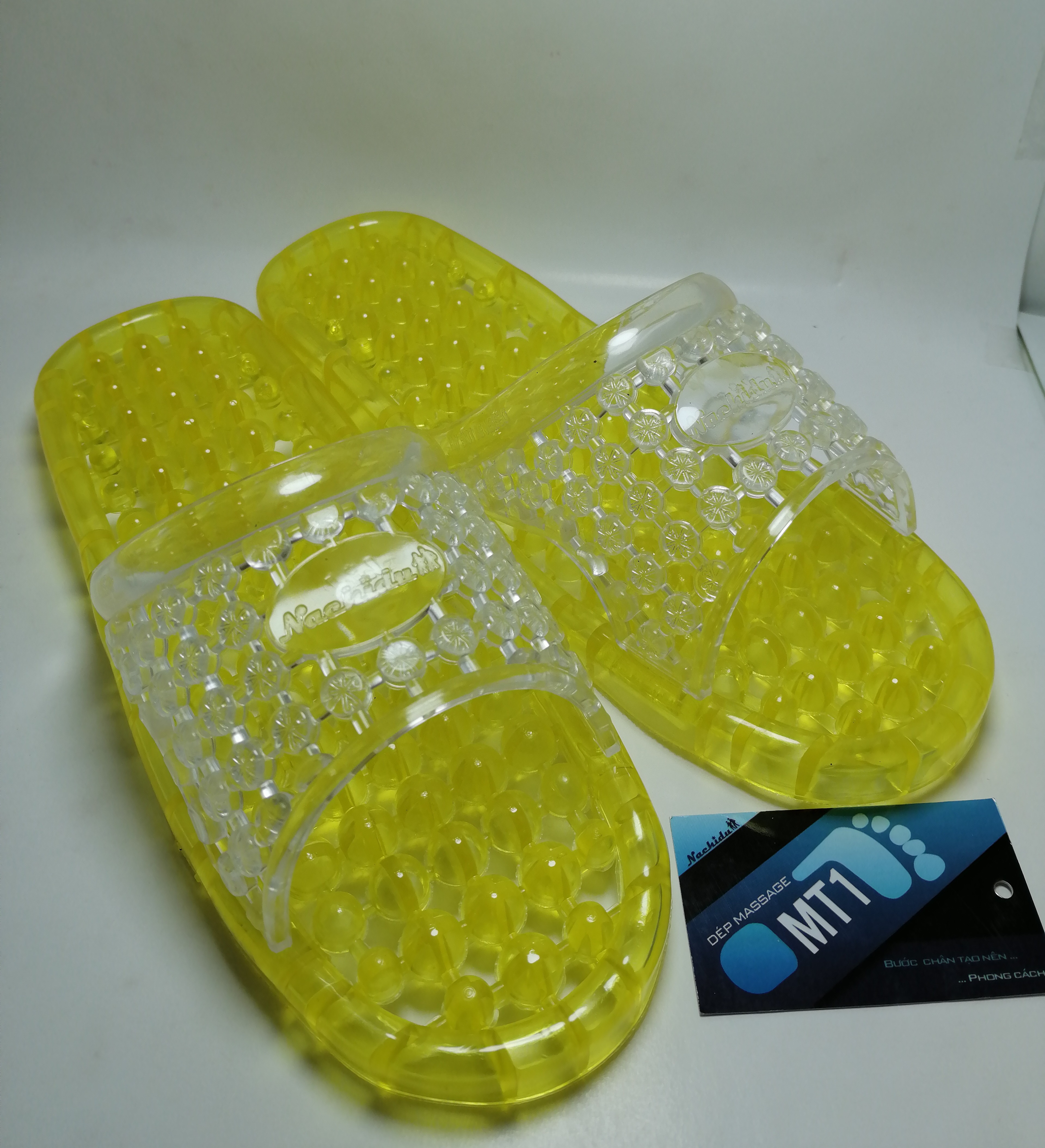 Dép Massage MT1-Màu vàng chanh (Size 36-41)