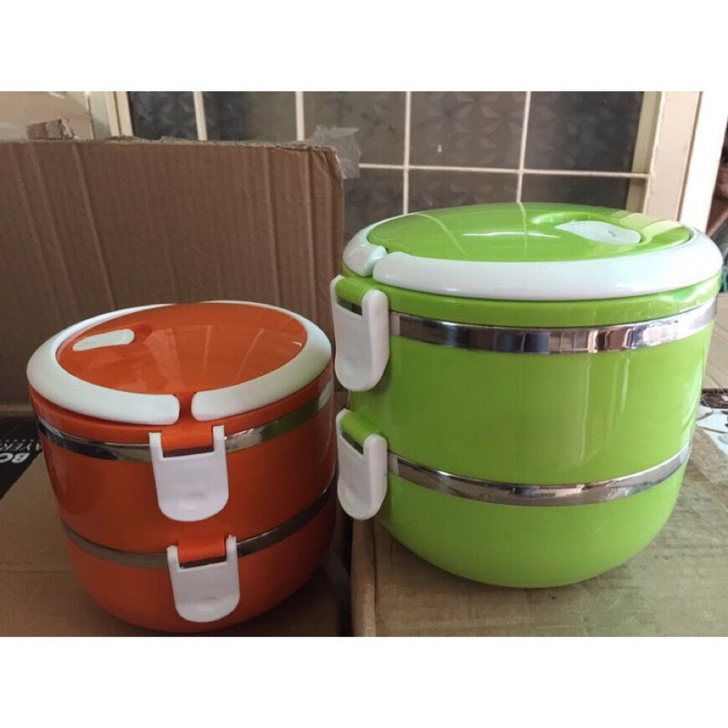 Cặp Lồng Đựng Cơm Lúa Mạch Tiện Dụng, Thân Thiện Môi Trường