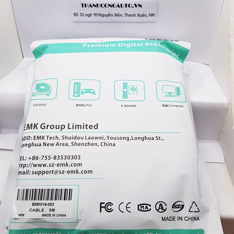 Cáp quang Audio ETK dài 10m (Cable Toslink OPTICAL)
