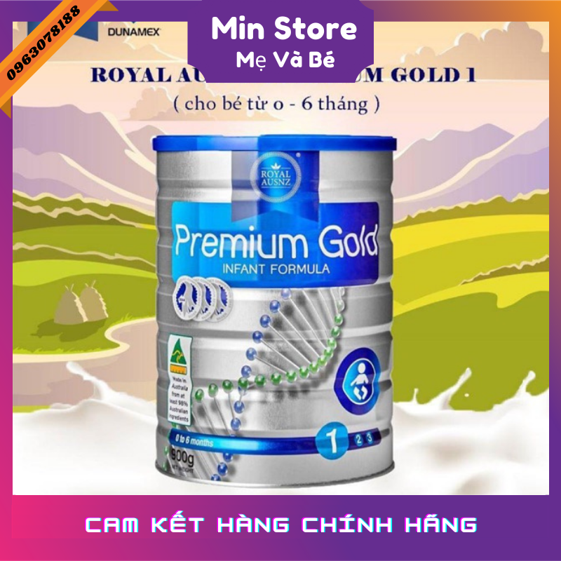 Sữa Úc Hoàng Gia -Premium Gold 1 Cho Bé 0 - 6 Tháng