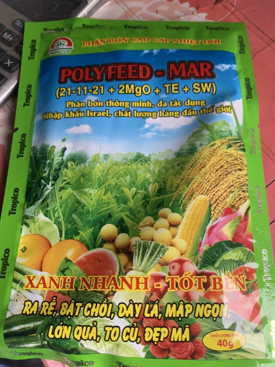 Phân bón kích hoa kích quả