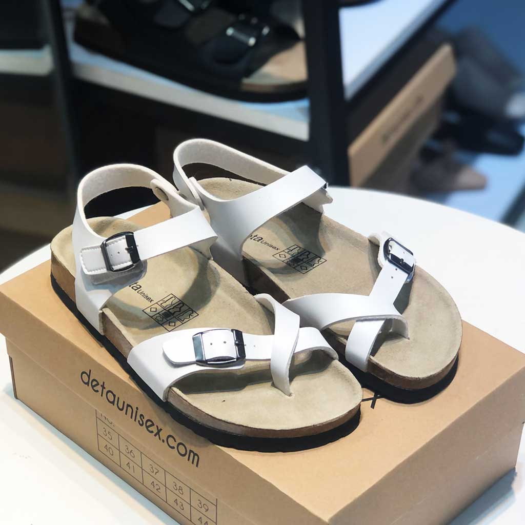 Sandal đế trấu Unisex xỏ ngón
