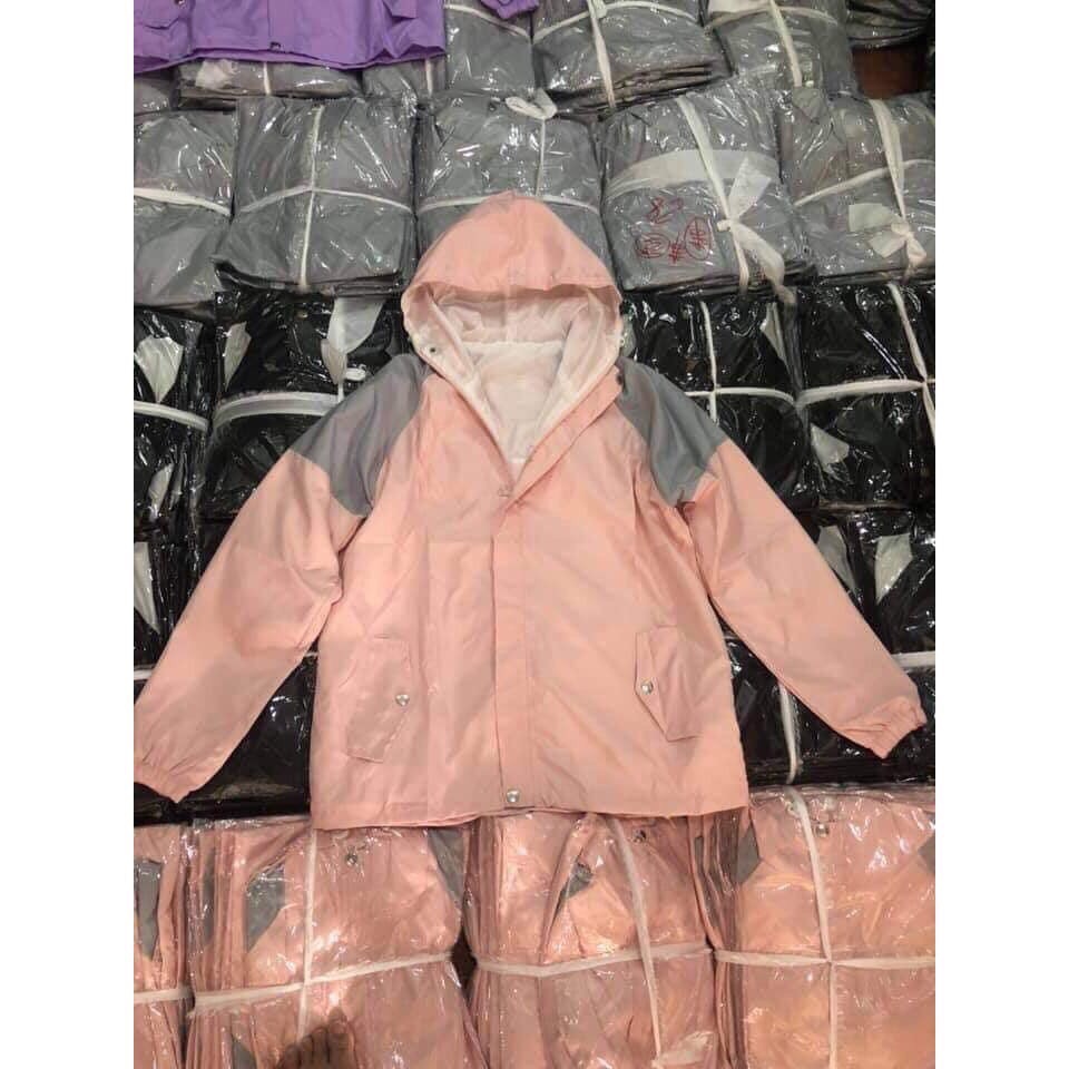 [HCM]Áo khoác dù cặp đôi áo khoác gió cặp đôi áo khoác cặp đôi vải dù 2 lớp phát sáng