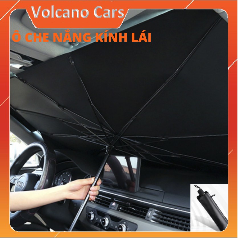 Ô che nắng kính lái oto gấp gọn, ô che nắng chống nóng trước xe thông minh