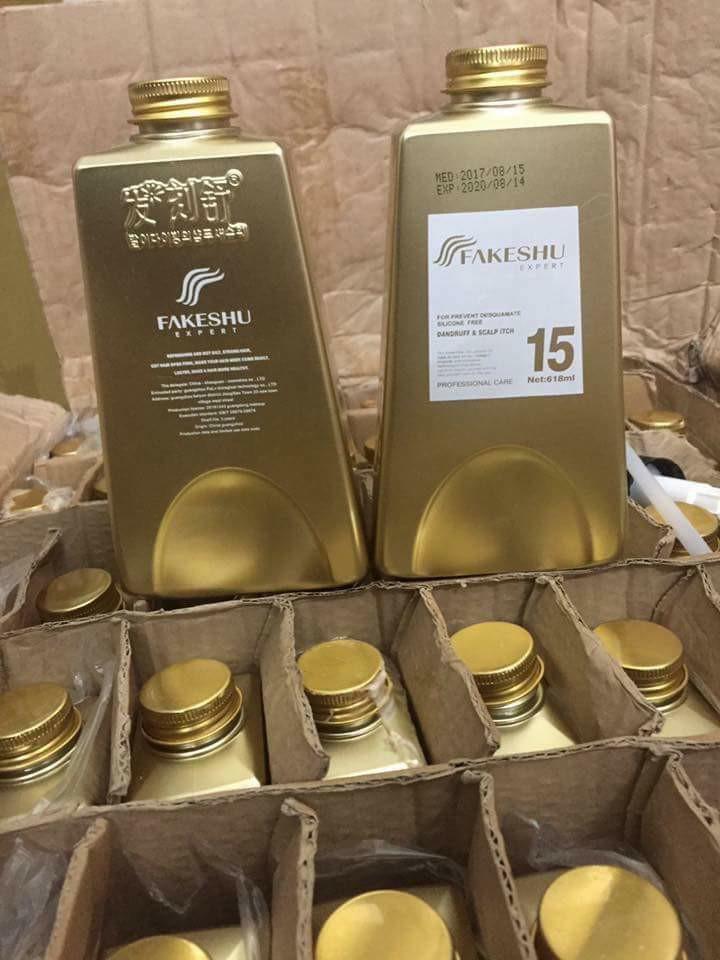 Hấp phủ lụa tơ tằm phục hồi tóc fakeshu 680ml