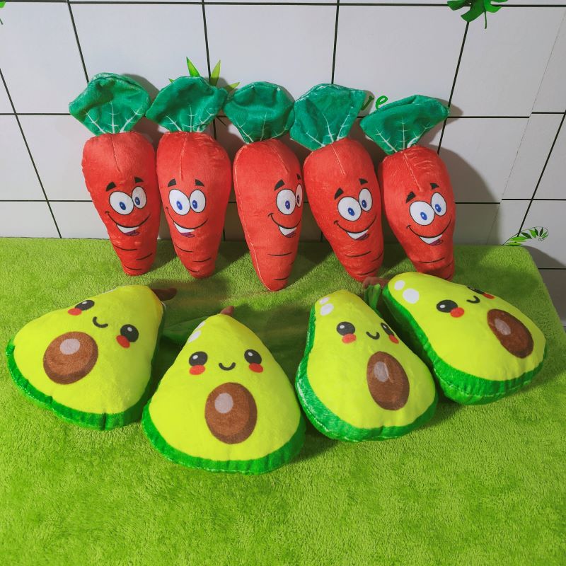 GẤU BÔNG CÀ RỐT 20cm CHO BÉ 1 TUỔI