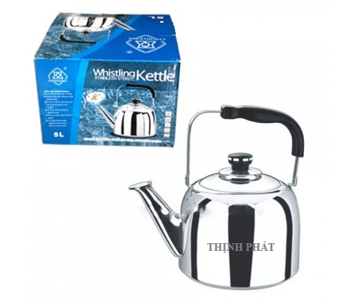 Ấm đun nước inox kettle từ 2.5l / 3L / 4 L/ 5l ( loại dày tốt)