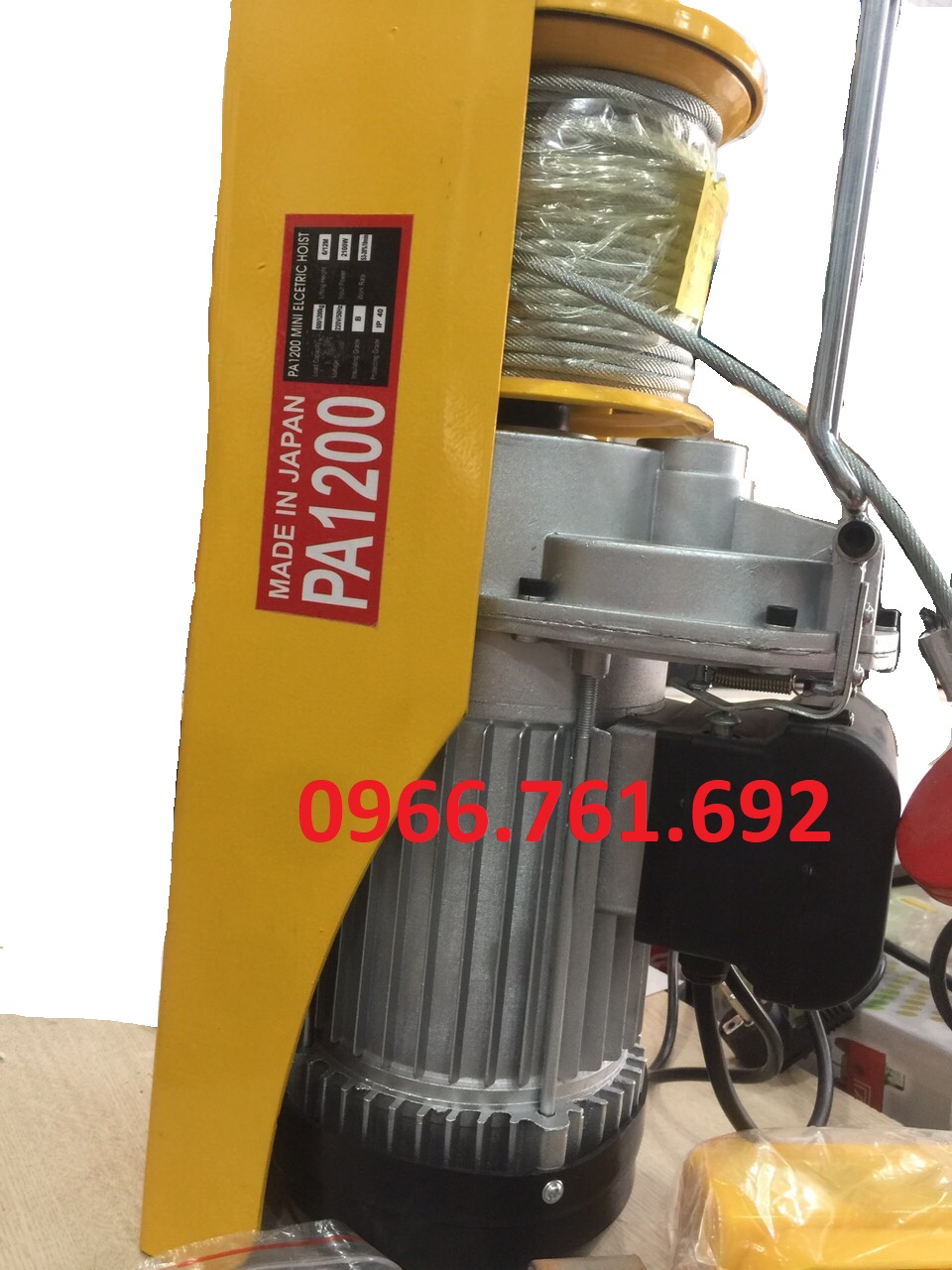 máy tời điện pa1200kg