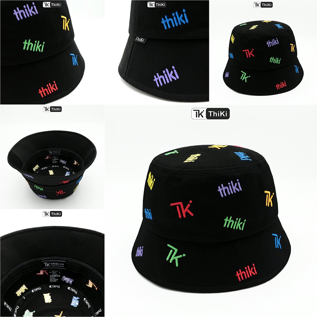 Nón Bucket Hippie Monogram THIKI