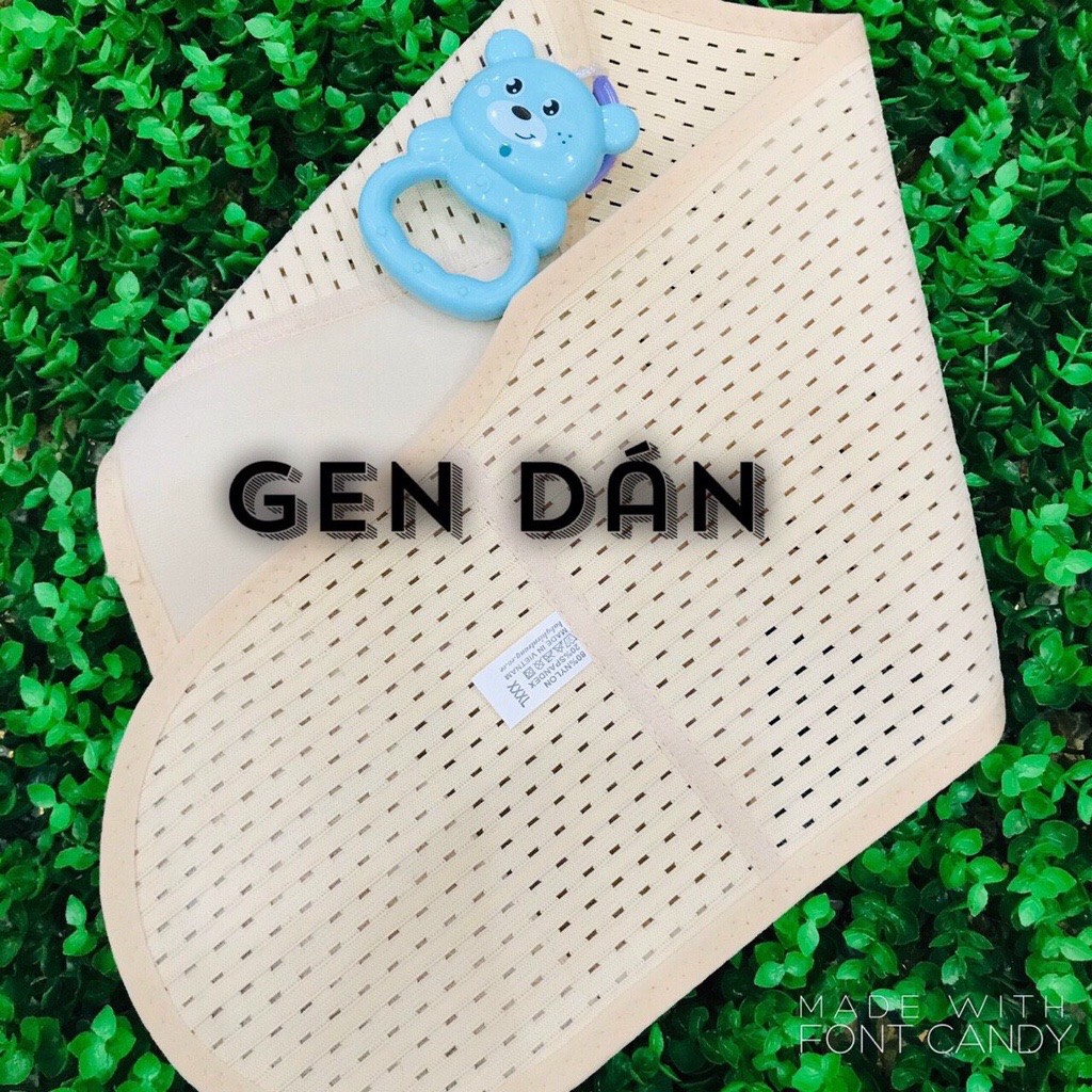 Đai Gen Nịt Bụng Hiền Trang ( Loại Dán ) / Gen nịt bụng eo thon dễ sử dụng