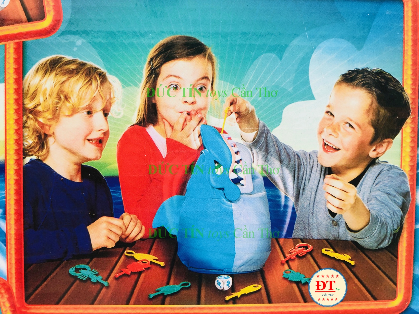 ĐỒ CHƠI BOARGAME CÂU CÁ MẬP FISH TORRIBLE