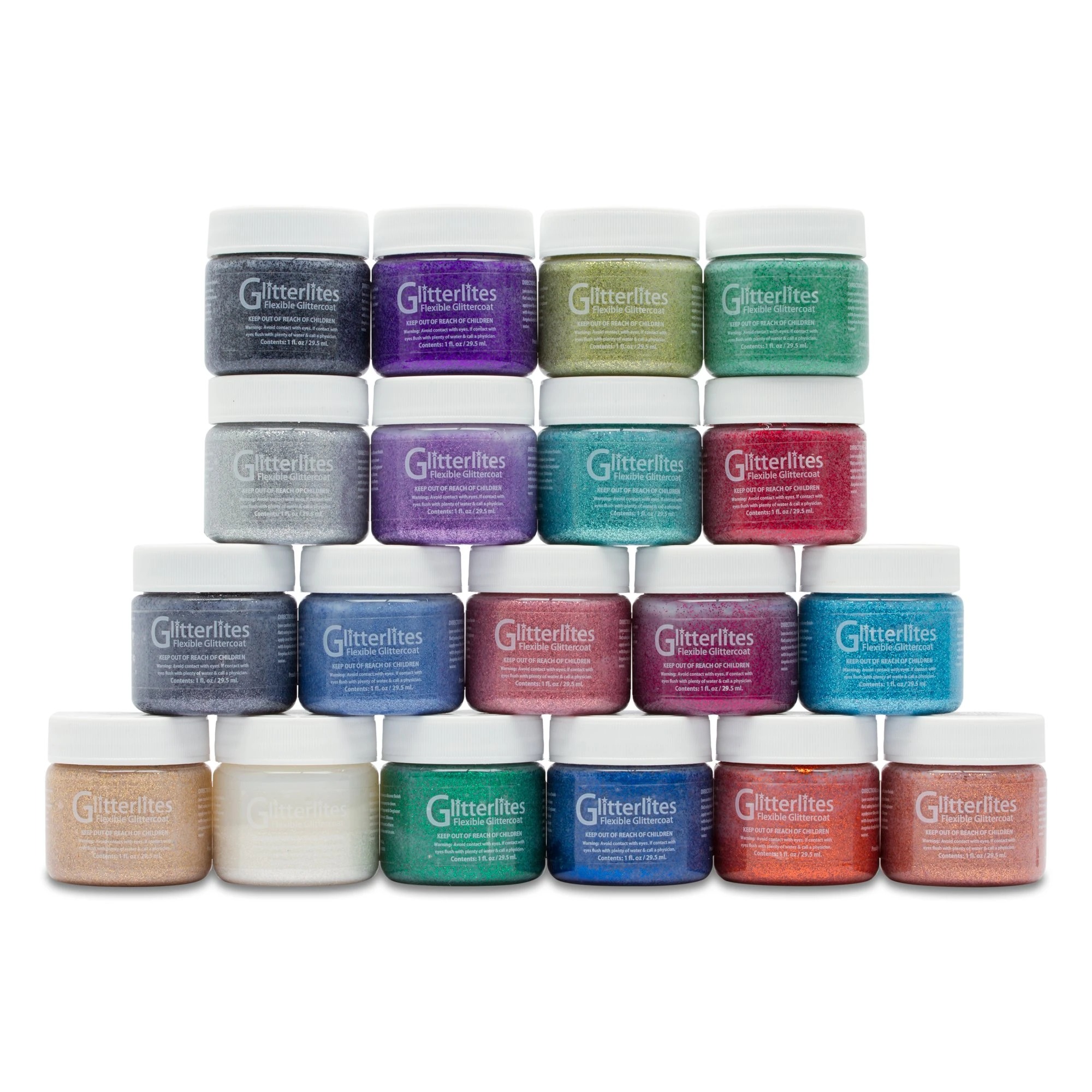 [HCM]Màu vẽ da vải Angelus Leather Paint (Glitterlites) - 29.5ml (1Oz)