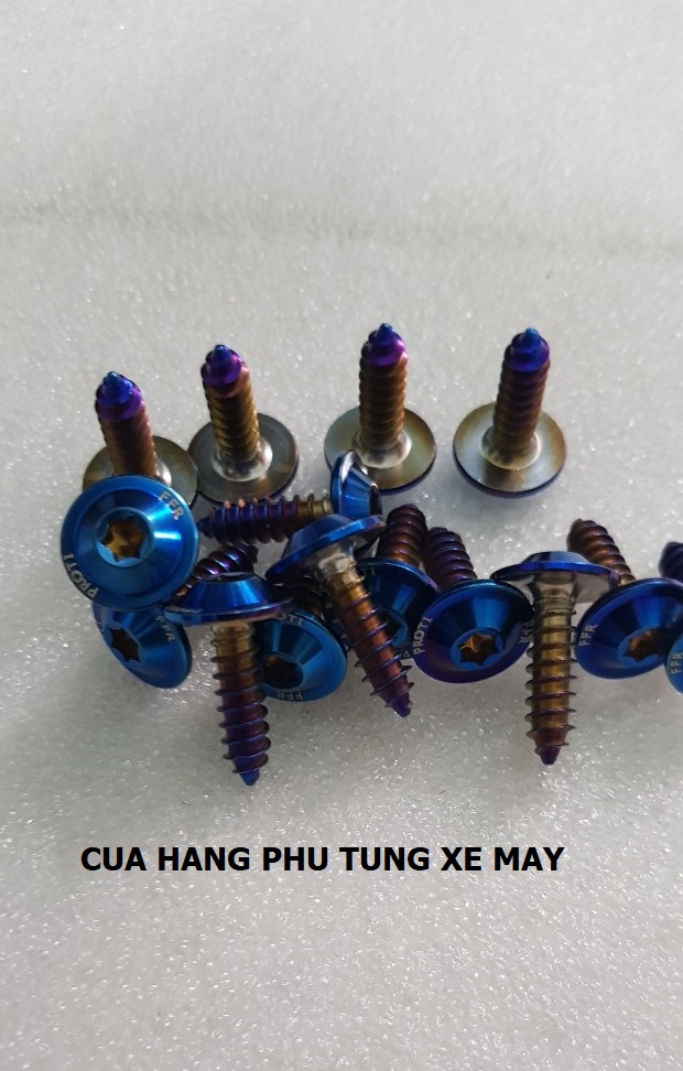 Bộ 15 ốc PROTI TITAN gắn dàn áo xe SIRIUS