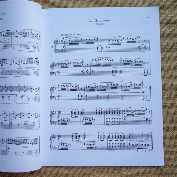 [AUTHENTIC 100%] Sách - Burgmuller Op.100 - G.Schirmer