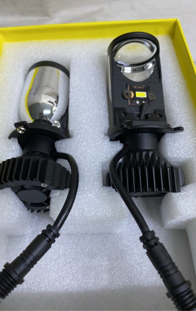 Đèn pha LED bi cầu mini L6K.Siêu sáng đường cắt rõ nét.