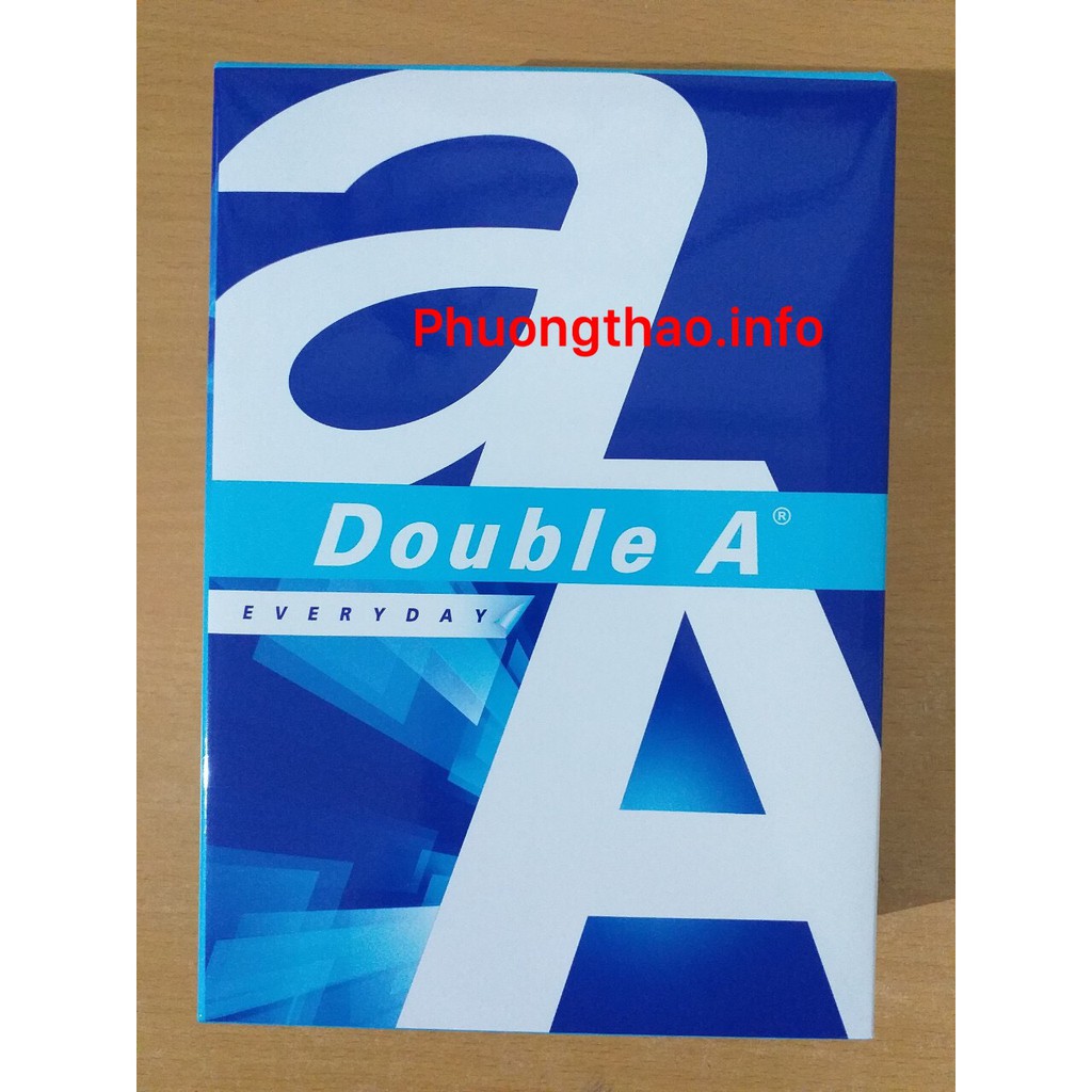 Giấy Double A - A4/70gsm 500 Tờ/Ram - Nhập khẩu Thai Lan ( Giá Bán Buôn )