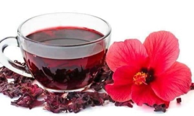Trà atiso đỏ hoa Bụp Giấm (Hibicus) sấy khô hỗ trợ giảm cân, đẹp da