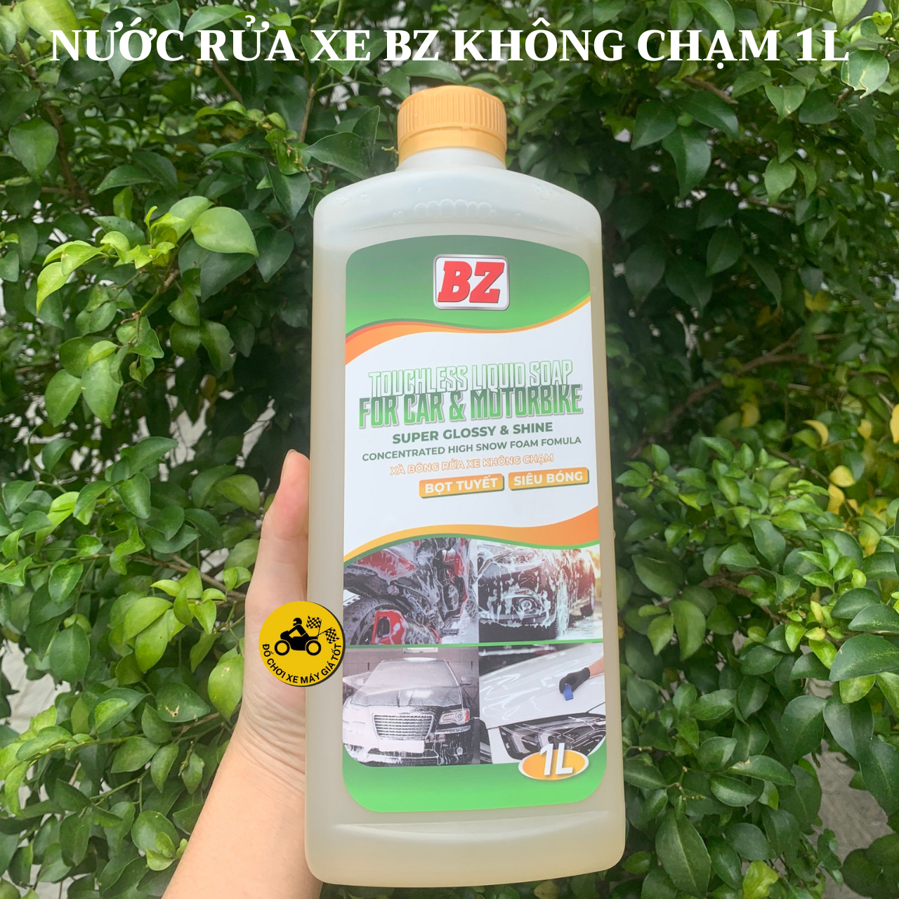 Dung Dịch Nước Rửa Xe Bz Không Chạm Siêu Sạch 1 Lít