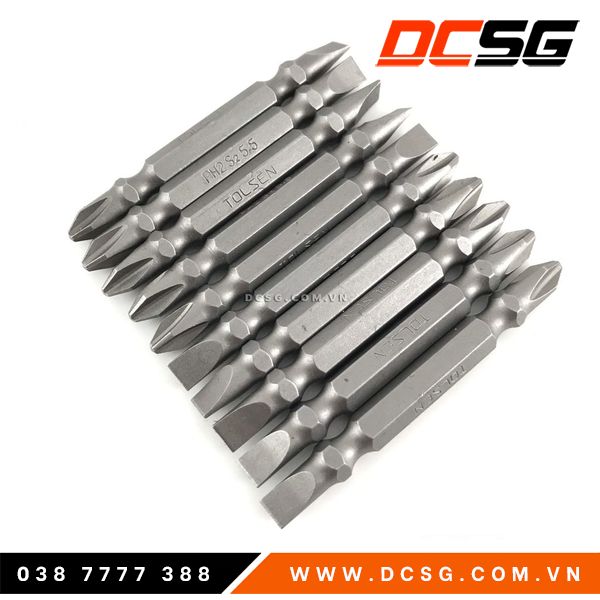 Mũi vít 2 đầu PH2-SL5-S2, có từ tínhTolsen20361 (1 mũi)