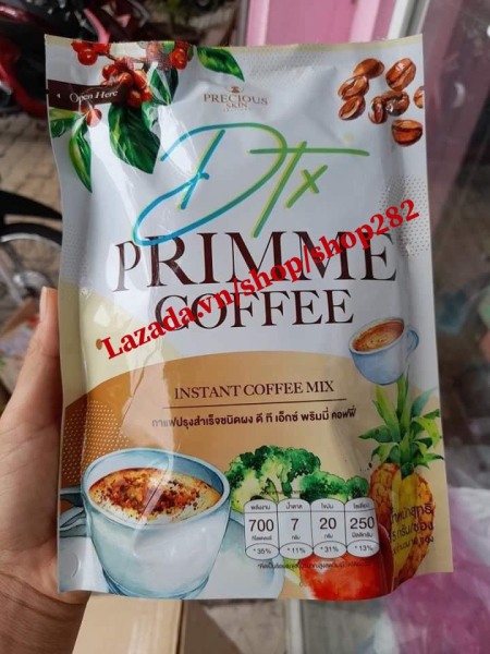 Cà phê thải độc giảm cân cao cấp DTX Primme Coffee cao cấp